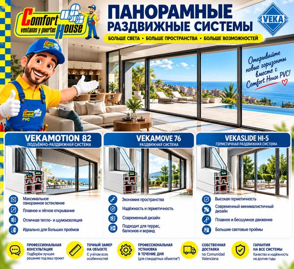 Comfort House PVC Ventanas y Puertas, S.L.